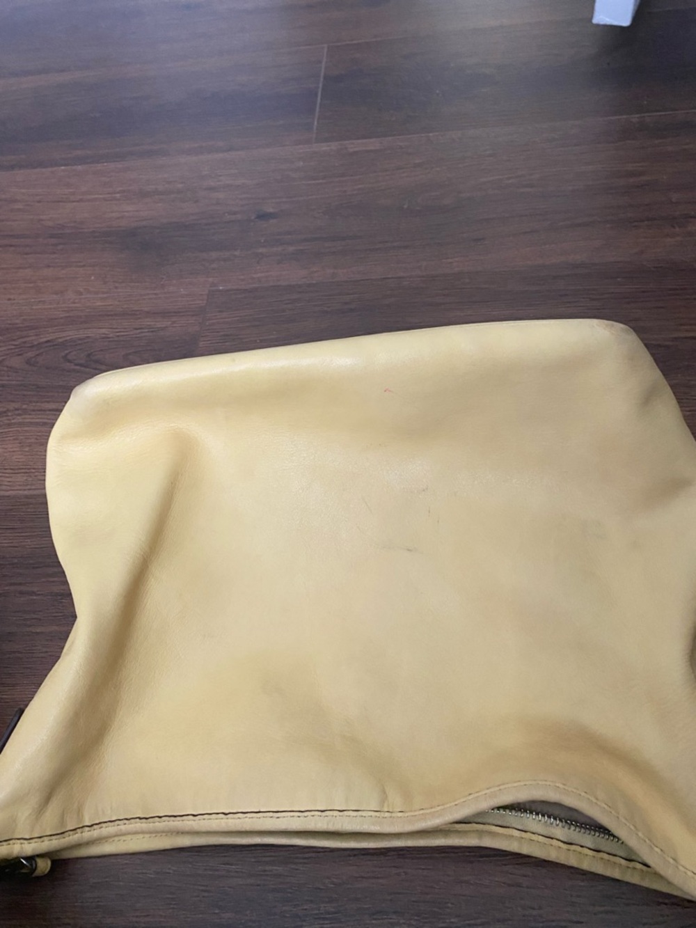 Coach Soft Yellow Leather Shoulder Hobo - Picture 2 of 6